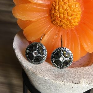 3 for 15! Vintage Silver Tone Crystal Earrings